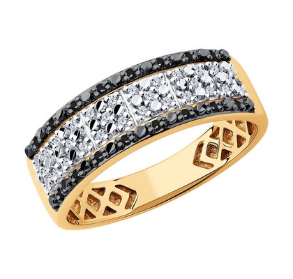 Inel din aur cu diamante