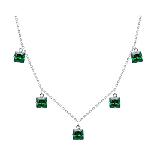 Колье из серебра