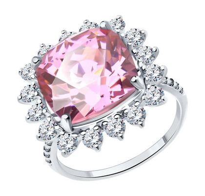 Inel din argint cu zirconiu cubic