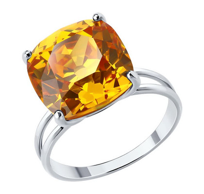 Inel din argint cu zirconiu cubic