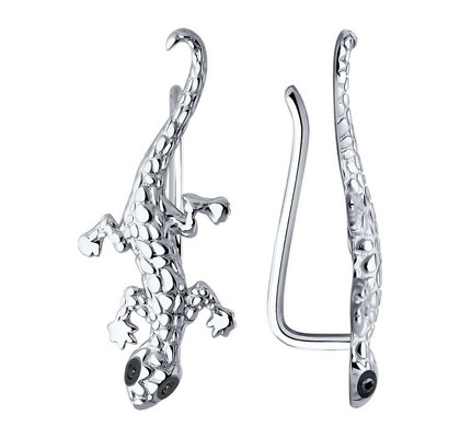 Cercei din argint cu zirconiu cubic