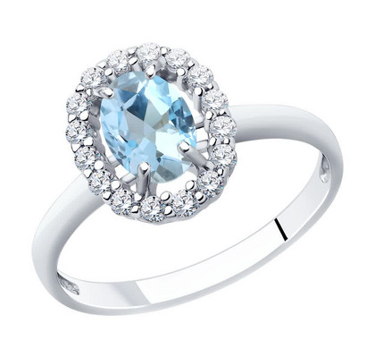 Inel din Argint cu Topaze