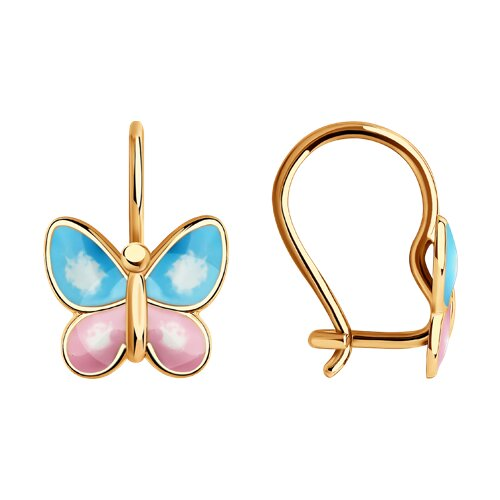 Серьги из золота