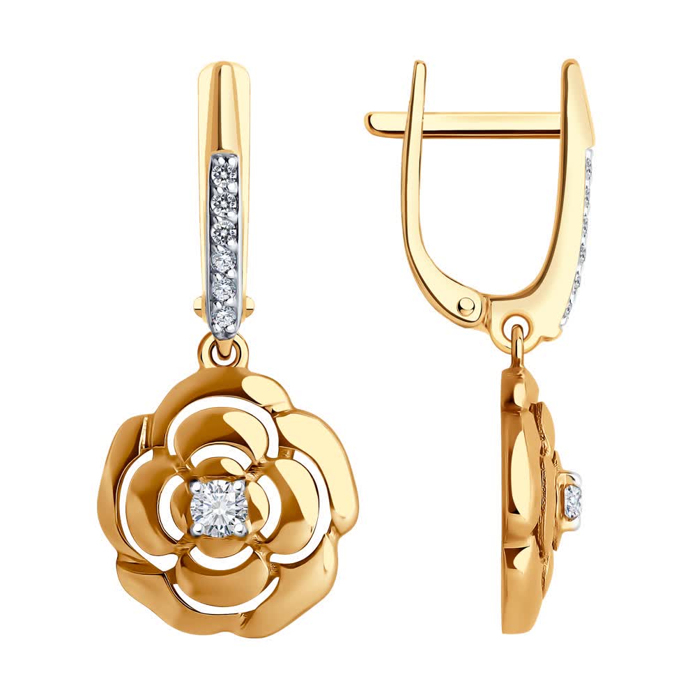 Серьги из золота