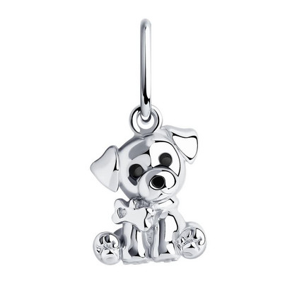 Pandantiv din argint cu email