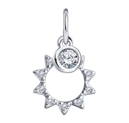 Pandantiv din argint cu zirconiu