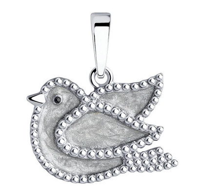 Pandantiv din argint cu email