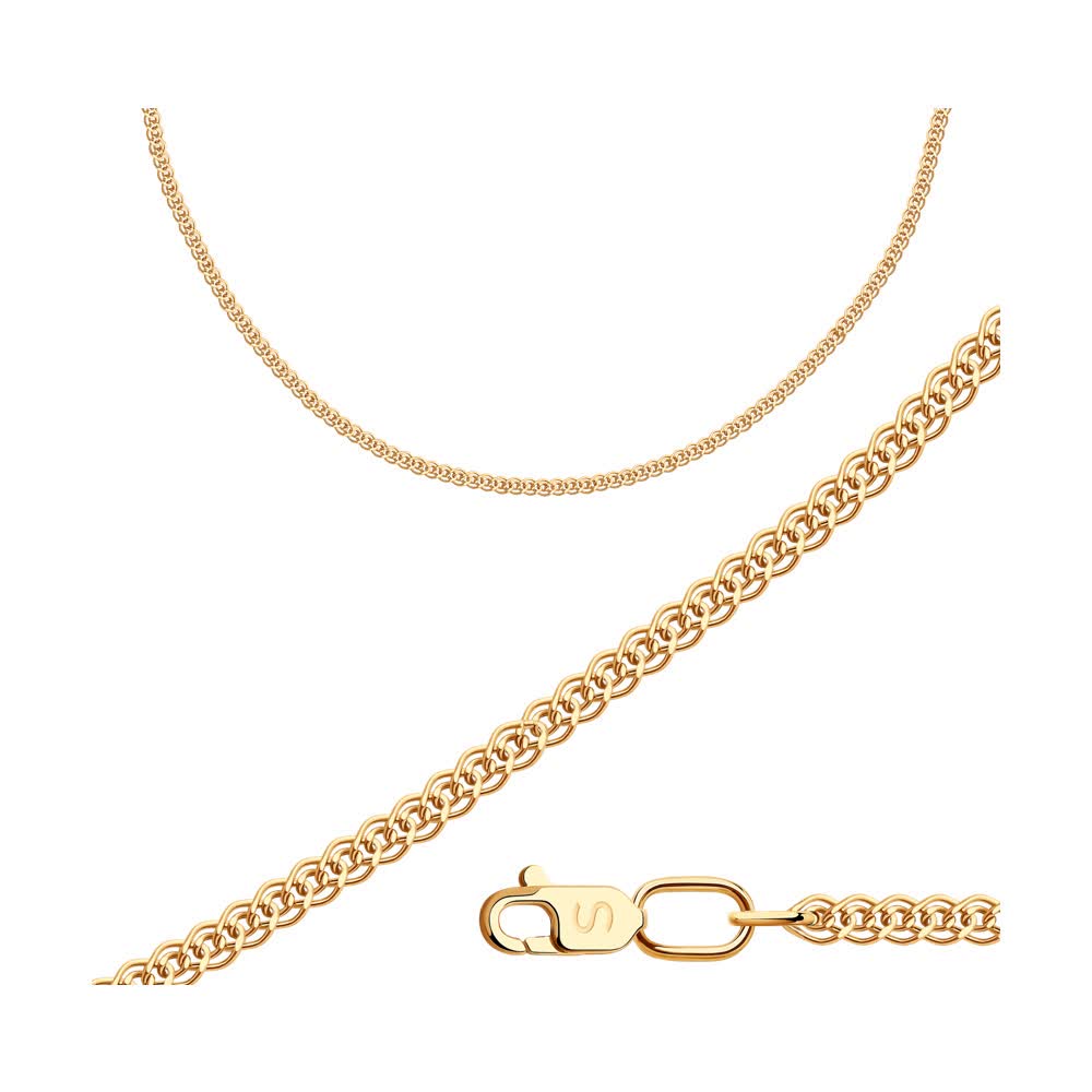 Lanț din aur, împletitură Nona