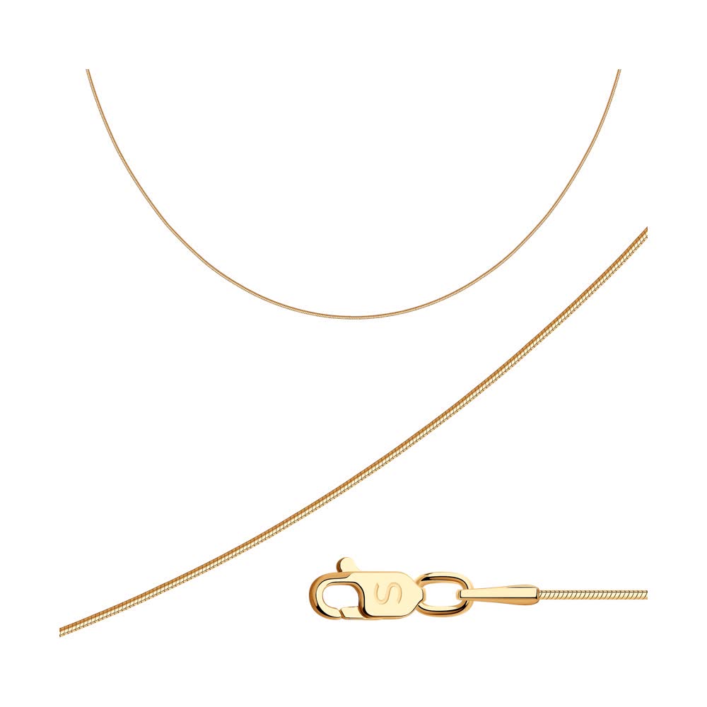 Lanț din aur, împletitură Snake