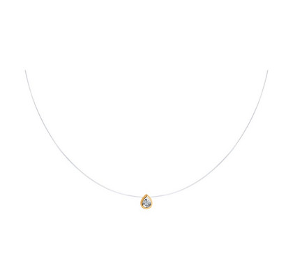 Colier din aur cu fianit