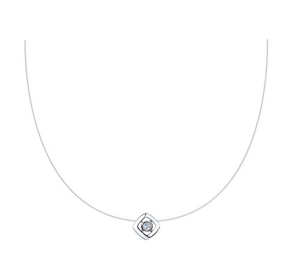 Colier din argint cu zirconiu