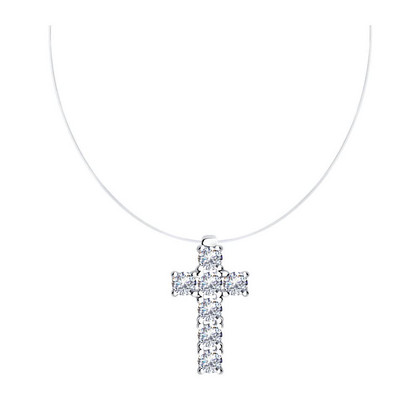 Colier din argint cu zirconiu