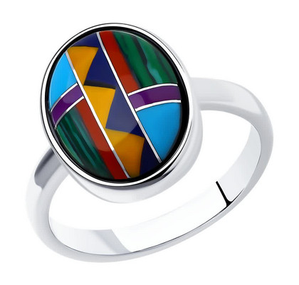 Inel din argint cu turcoaz