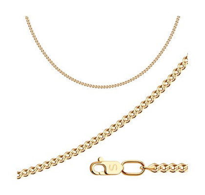 Lanț din aur, împletitură Nonna