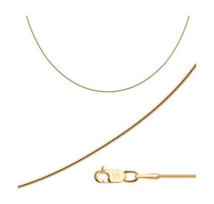 Lanț din aur, împletitură Snake