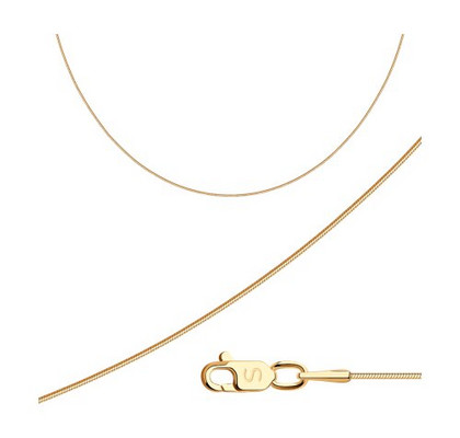 Lanț din aur, împletitură Snake