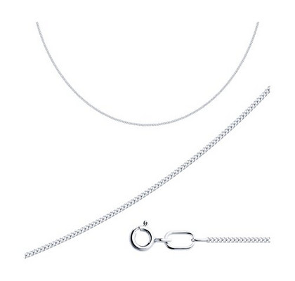 Lanț din argint, împletitură Panțir