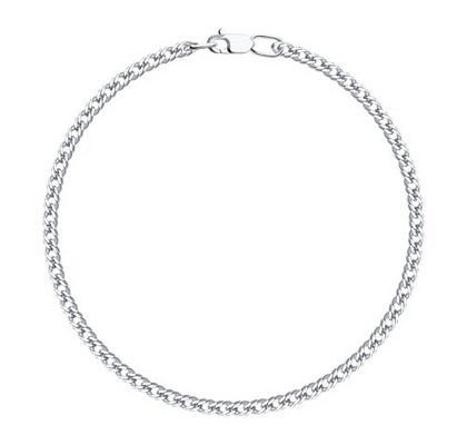 Brățară din argint, împletitură Romb dublu