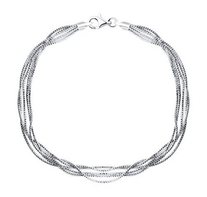 Brățară din argint, împletitură Fantazy