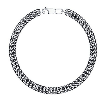 Brățară din argint, împletitură Python