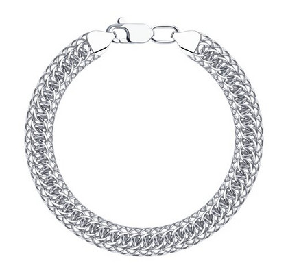 Brățară din argint, împletitură Scorpion