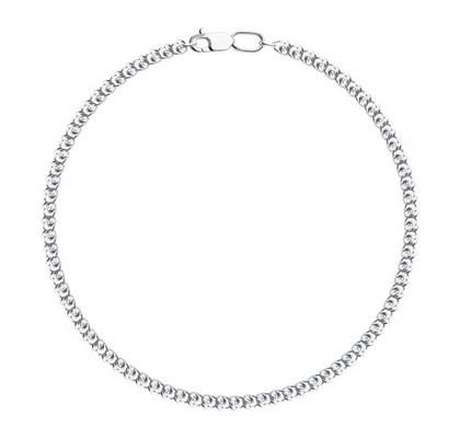 Brățară din argint, împletitură Love