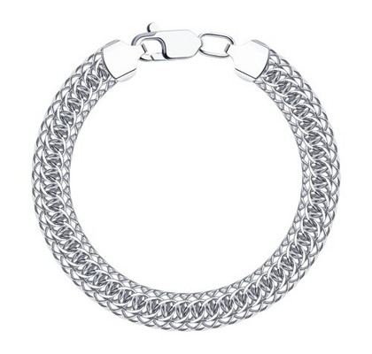 Brățară din argint, împletitură Scorpion