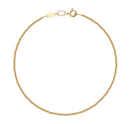 Brățară din aur, împletitură Spic