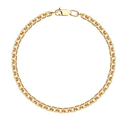 Brățară din aur, împletitură Rombo dublu