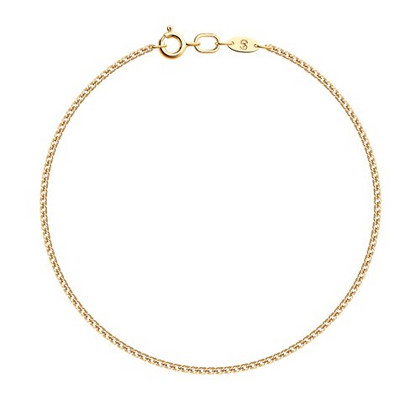 Brățară din aur, împletitură Rombo dublu