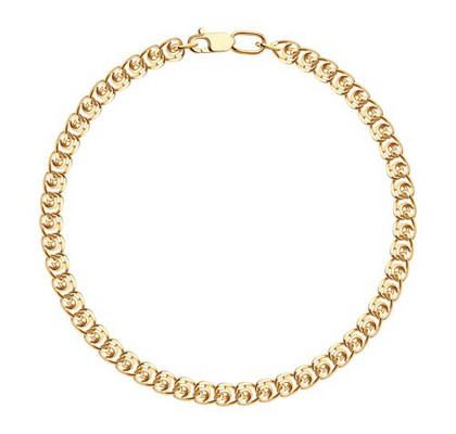 Brățară din aur, împletitură Love