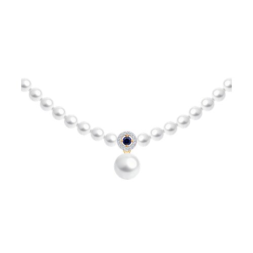 Colier de aur cu un amestec de pietre