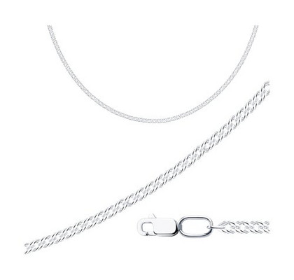 Lanț din argint, împletitură Romb dublu