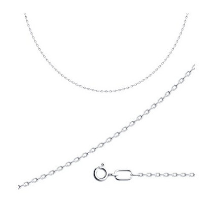 Lanț din argint, împletitură Ancoră