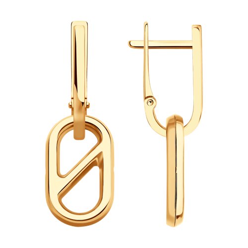 Серьги из золота