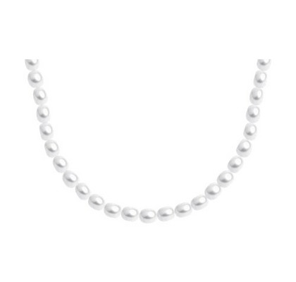 Colier din argint cu perle