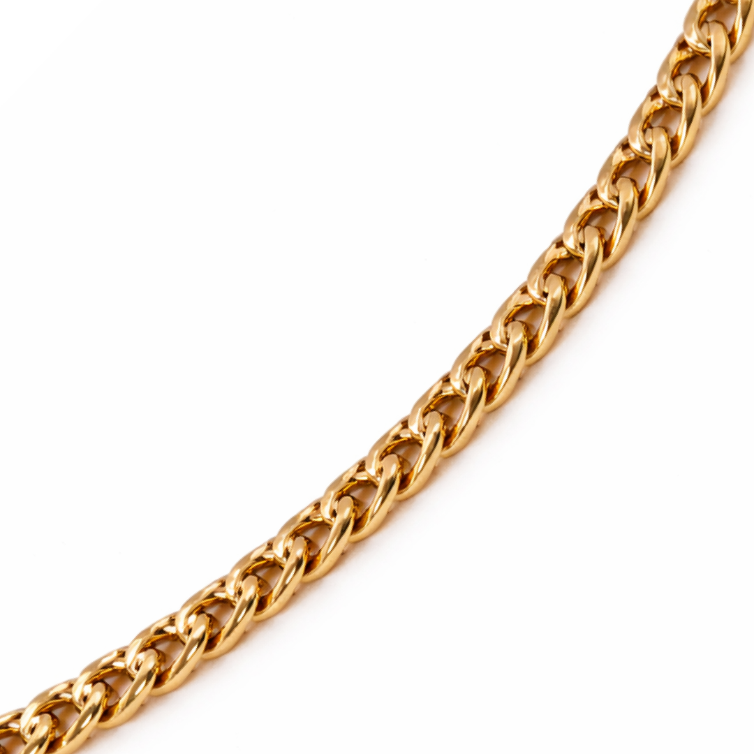 Цепь из красного золота