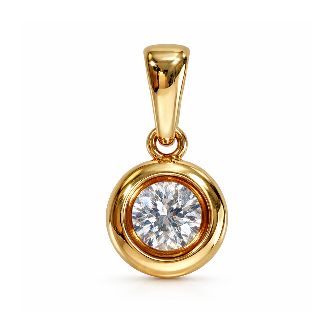 Pandantiv din aur roșu