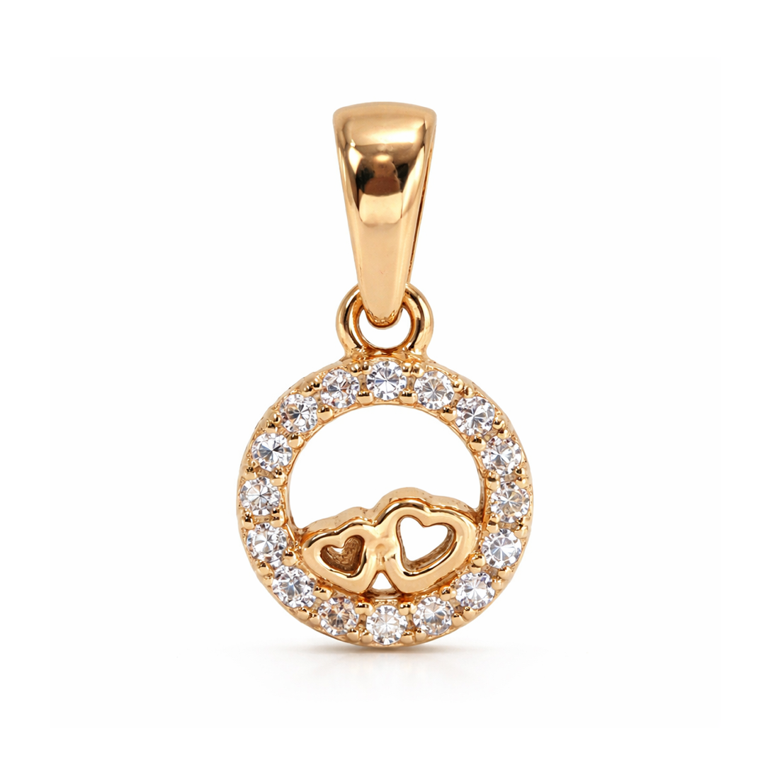 Подвеска из красного золота