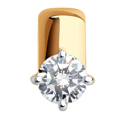 Pandantiv din aur cu zirconiu