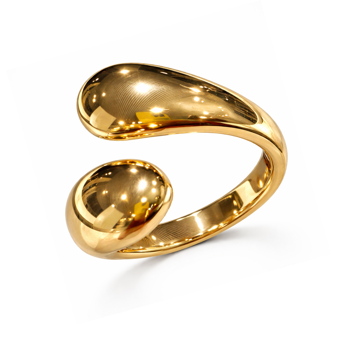 Кольцо из красного золота