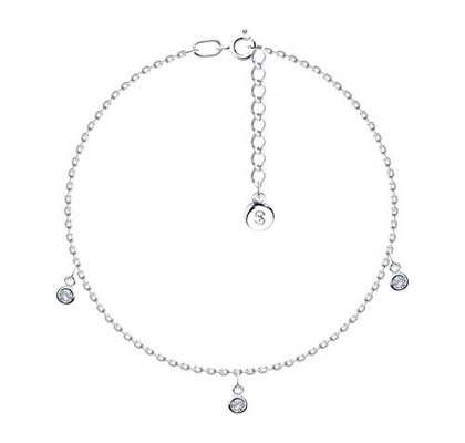 Brățară din argint cu zirconii