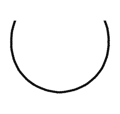 Șnur textil cu închizătoare din argint