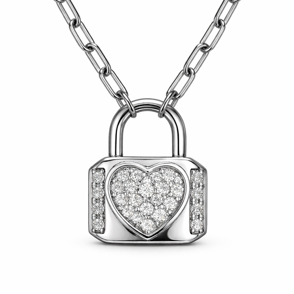 Колье из серебра