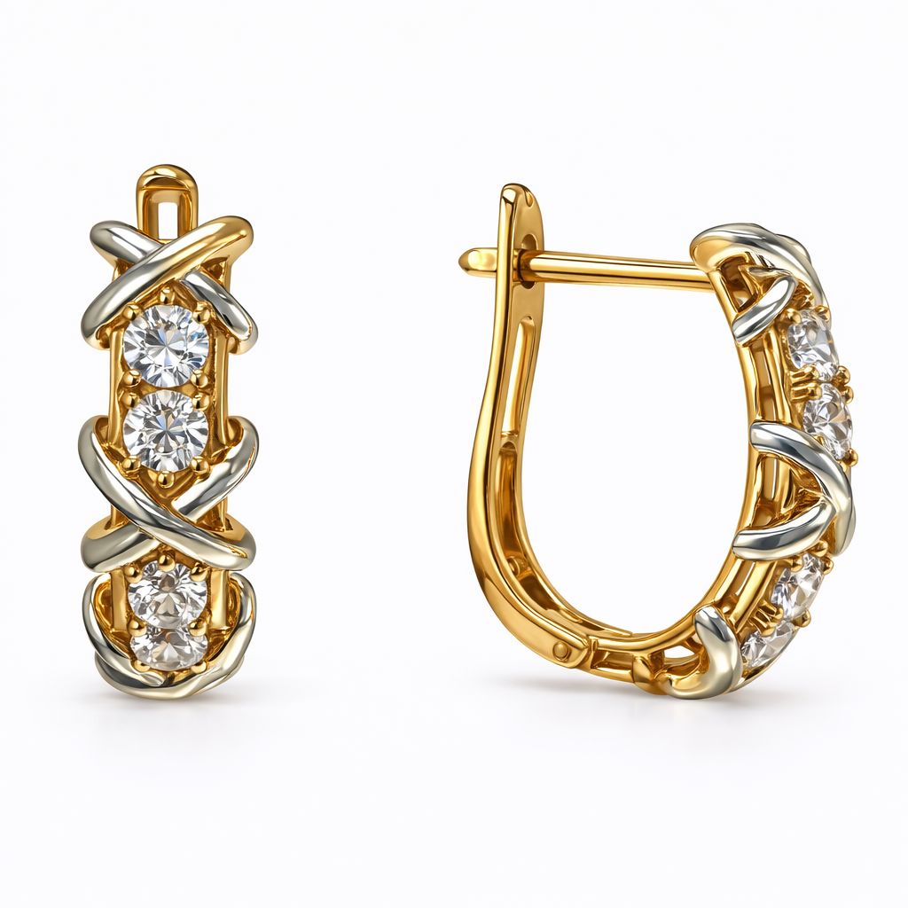 Серьги из золота