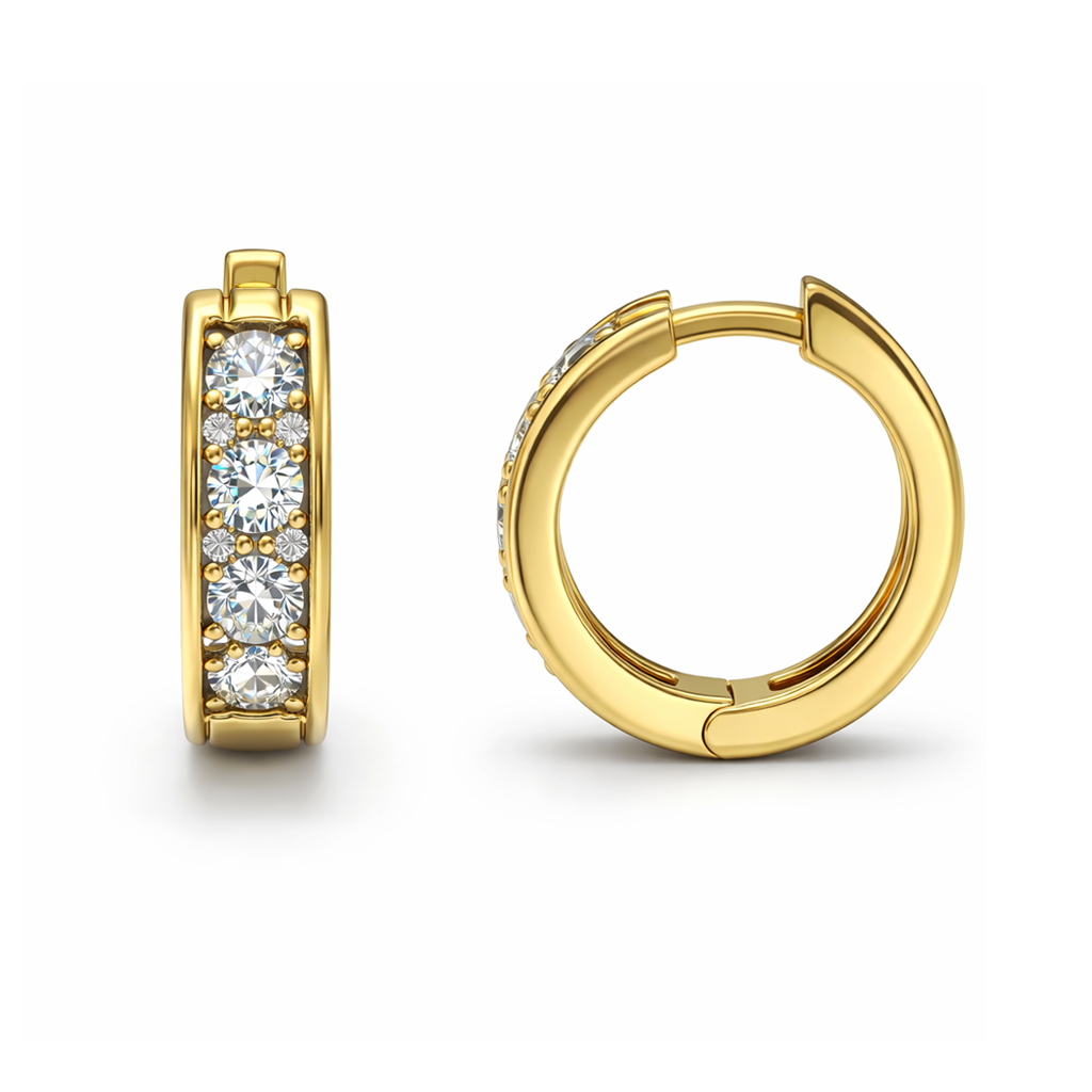 Серьги из золота