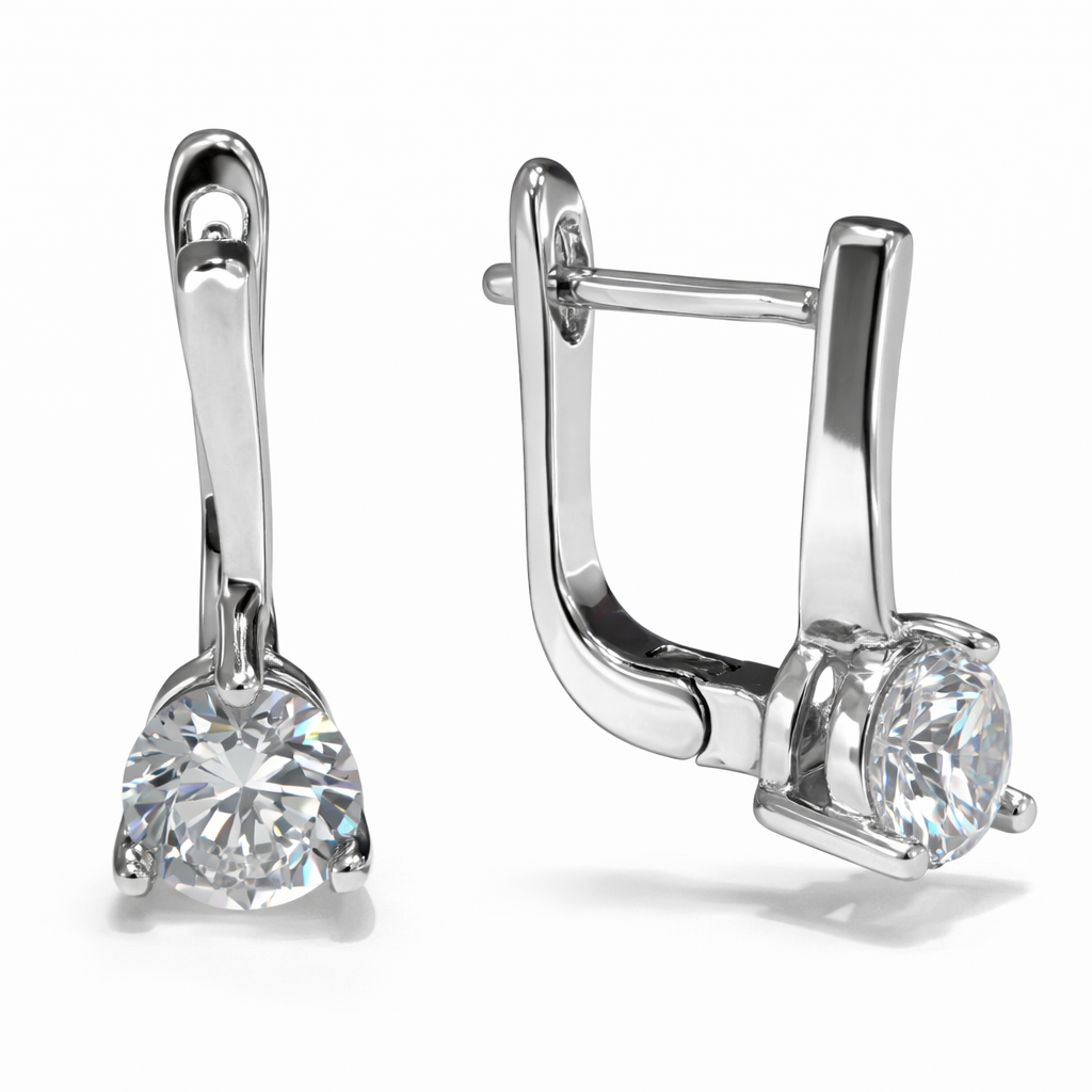 Серьги из серебра