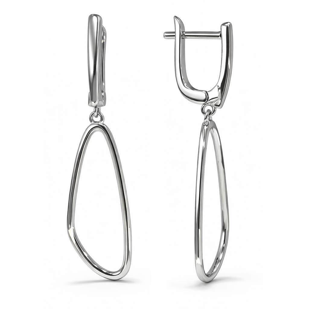 Серьги из серебра