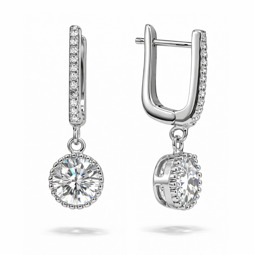 Серьги из серебра