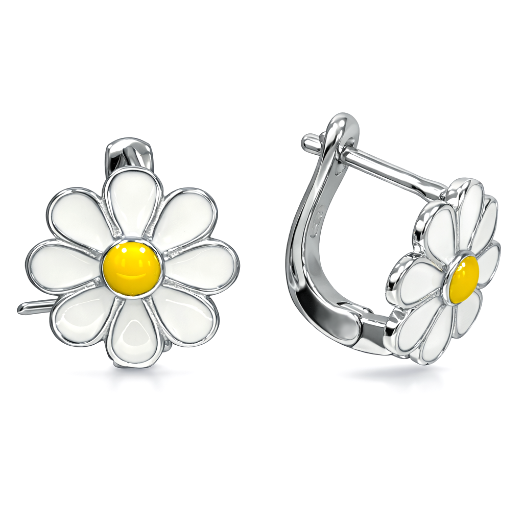 Серьги из серебра